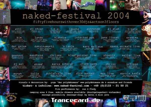 23.07.2004,  Geretzhoven Wasserburg, Naked - Festival 